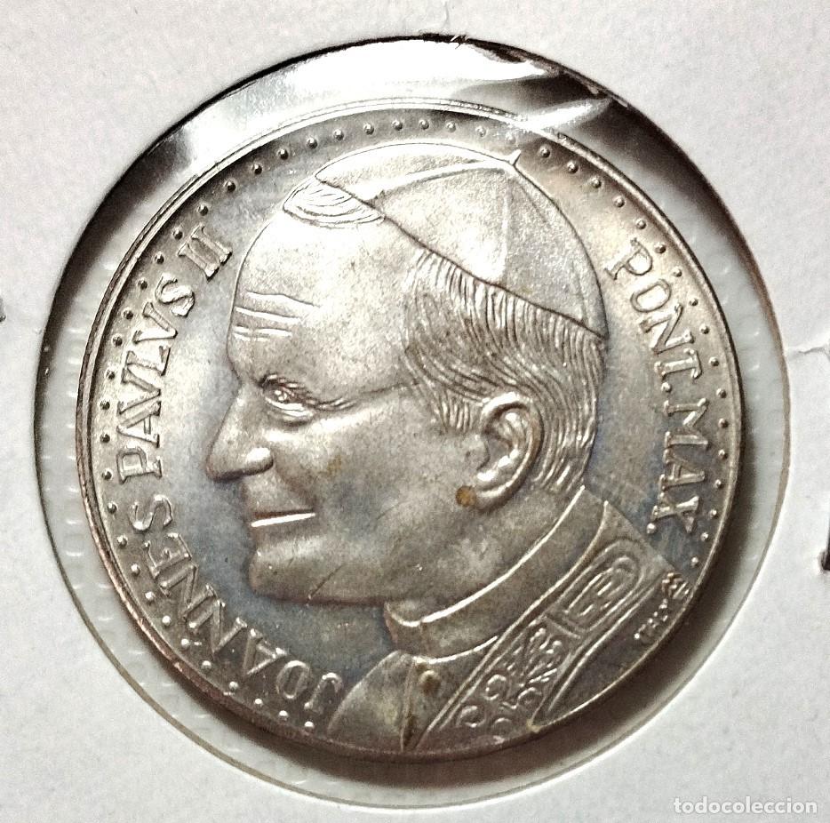 Material numism&aacute;tico: MEDALLA RELIGIOSA . JUAN PABLO II - Foto 2