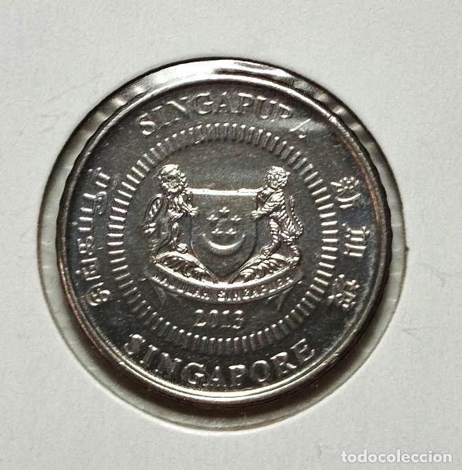 Material numism&aacute;tico: ASIA. SINGAPUR . 50 CENTS 2013 . SIN CIRCULAR - Foto 1