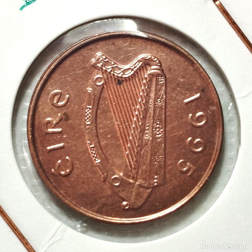 Material numism&aacute;tico: EUROPA. IRLANDA . 2 PENCE 1995 - Foto 1