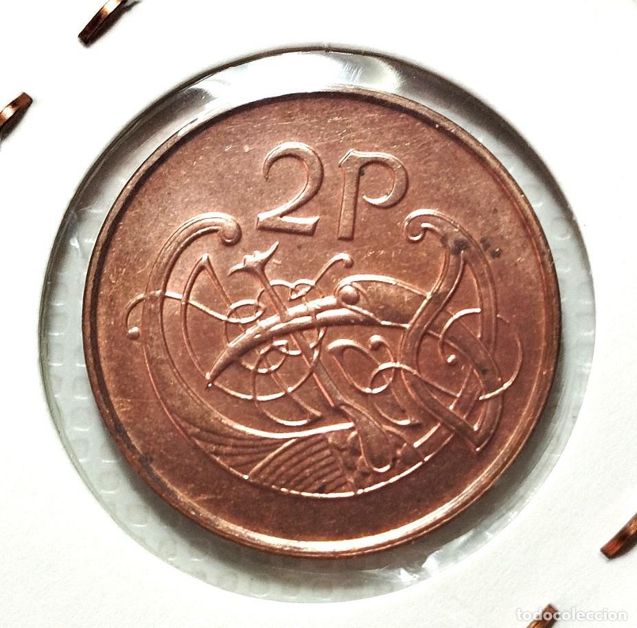 Material numism&aacute;tico: EUROPA. IRLANDA . 2 PENCE 1995 - Foto 2