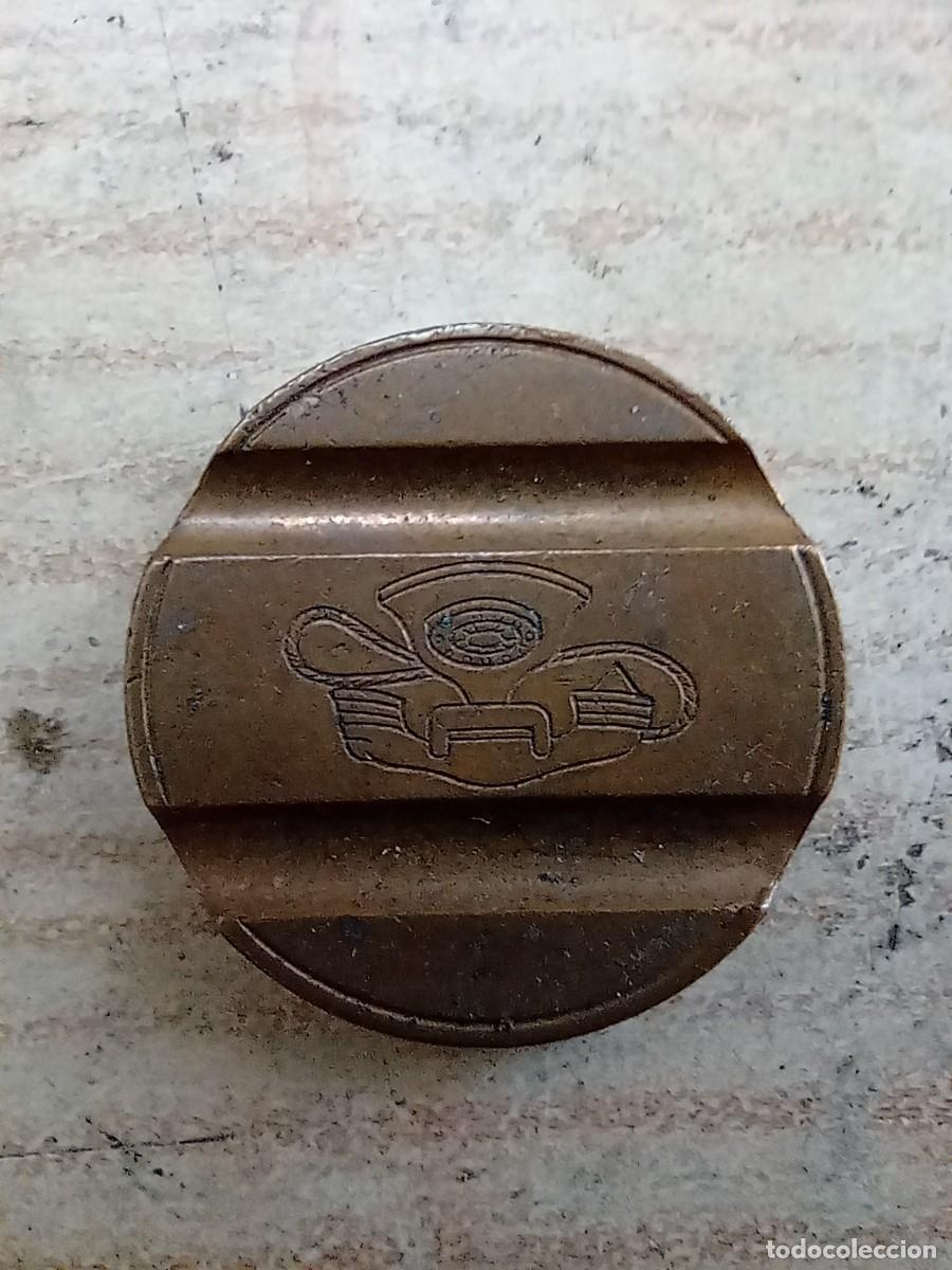 Material numism&aacute;tico: Moneda Ficha Gettone Telefonico 7604 - Foto 2