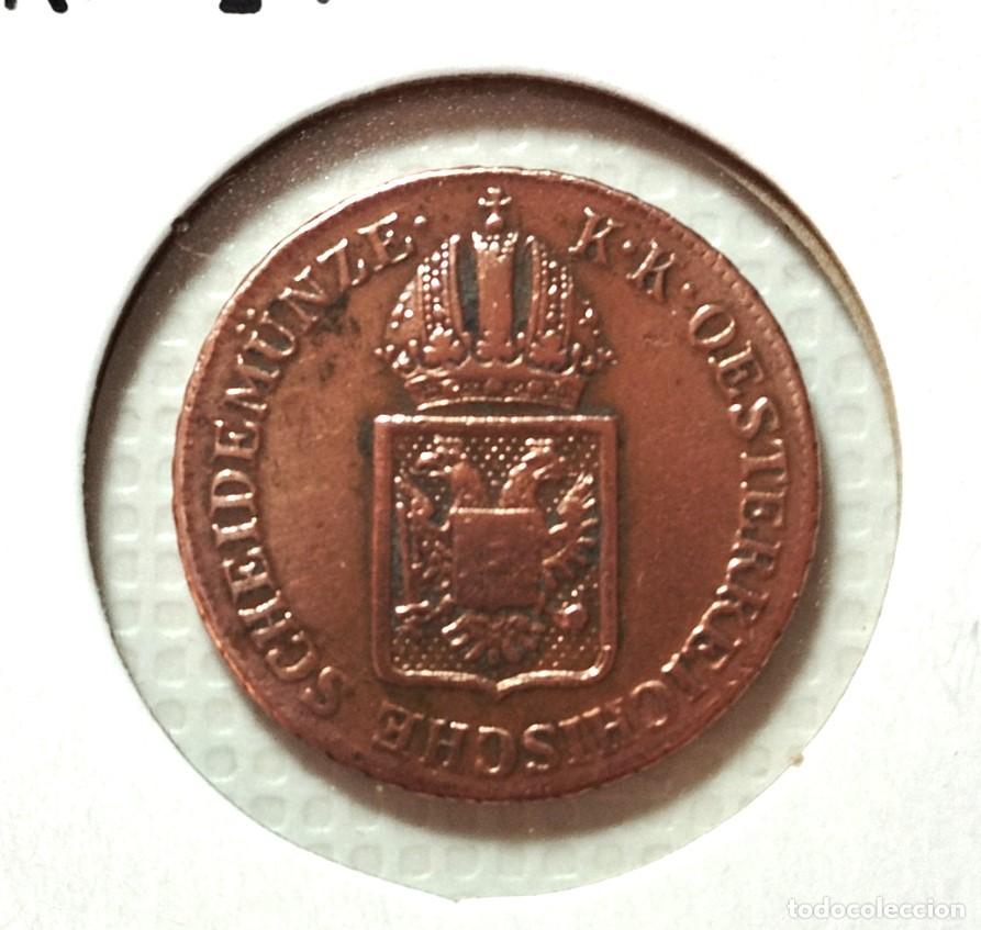Material numism&aacute;tico: EUROPA . AUSTRIA . 1/2 KREUZER 1816 - Foto 1