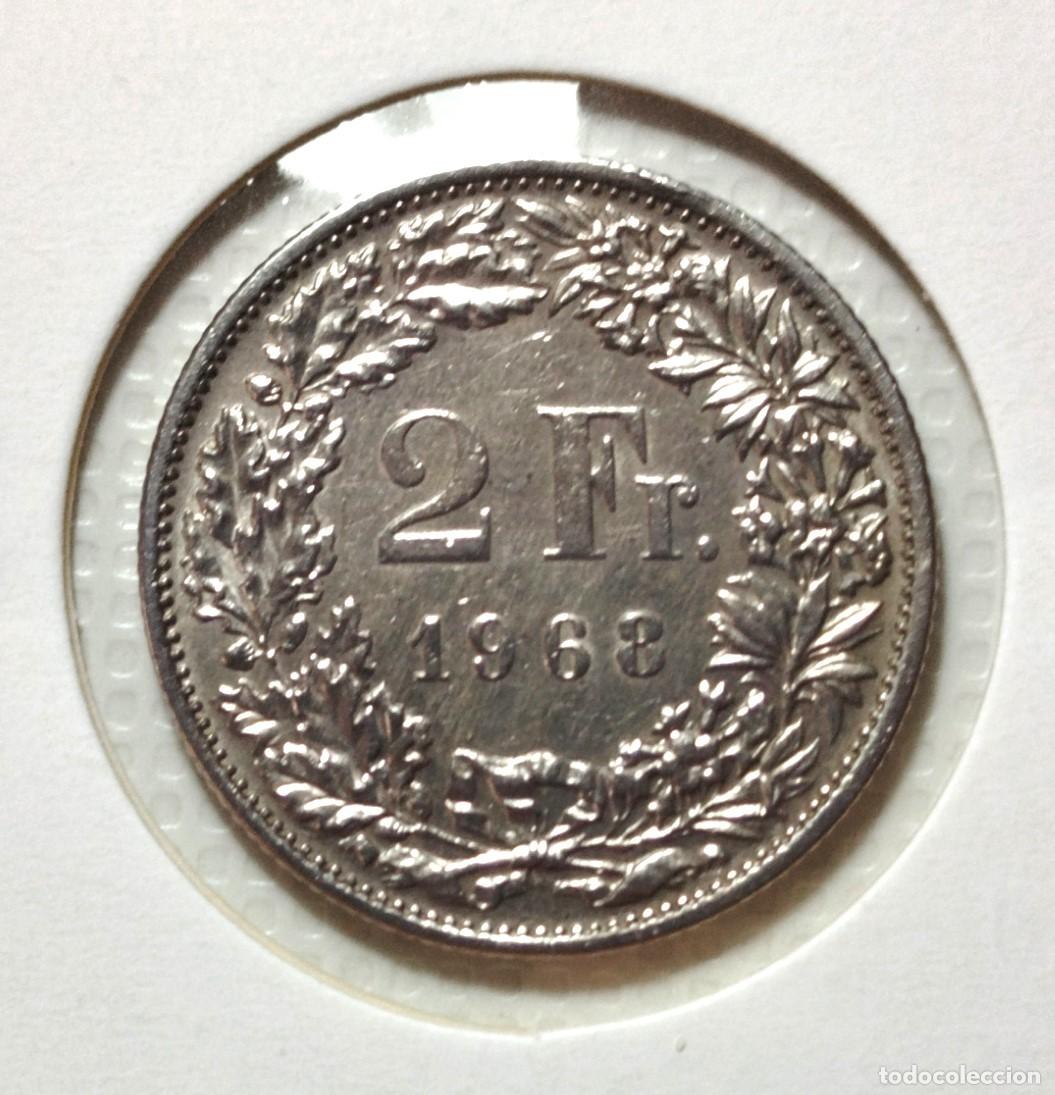 Material numism&aacute;tico: EUROPA . SUIZA . 2 FRANCOS - Foto 2