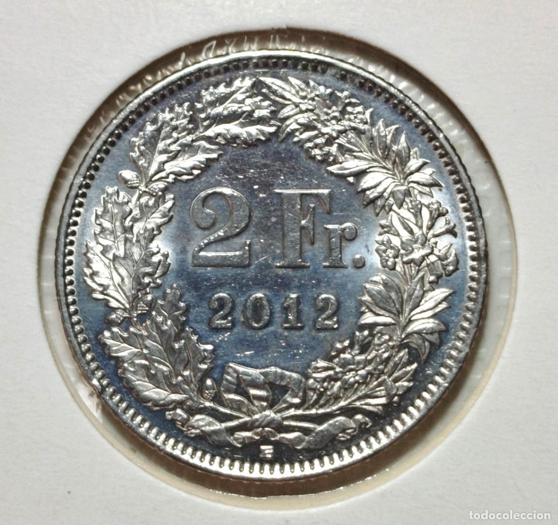 Material numism&aacute;tico: EUROPA . SUIZA . 2 FRANCOS 2012 . SIN CIRCULAR - Foto 2