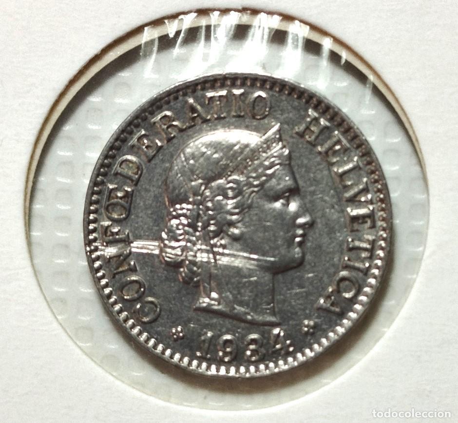 Material numism&aacute;tico: EUROPA . SUIZA . 10 RAPPEN 1934 - Foto 1