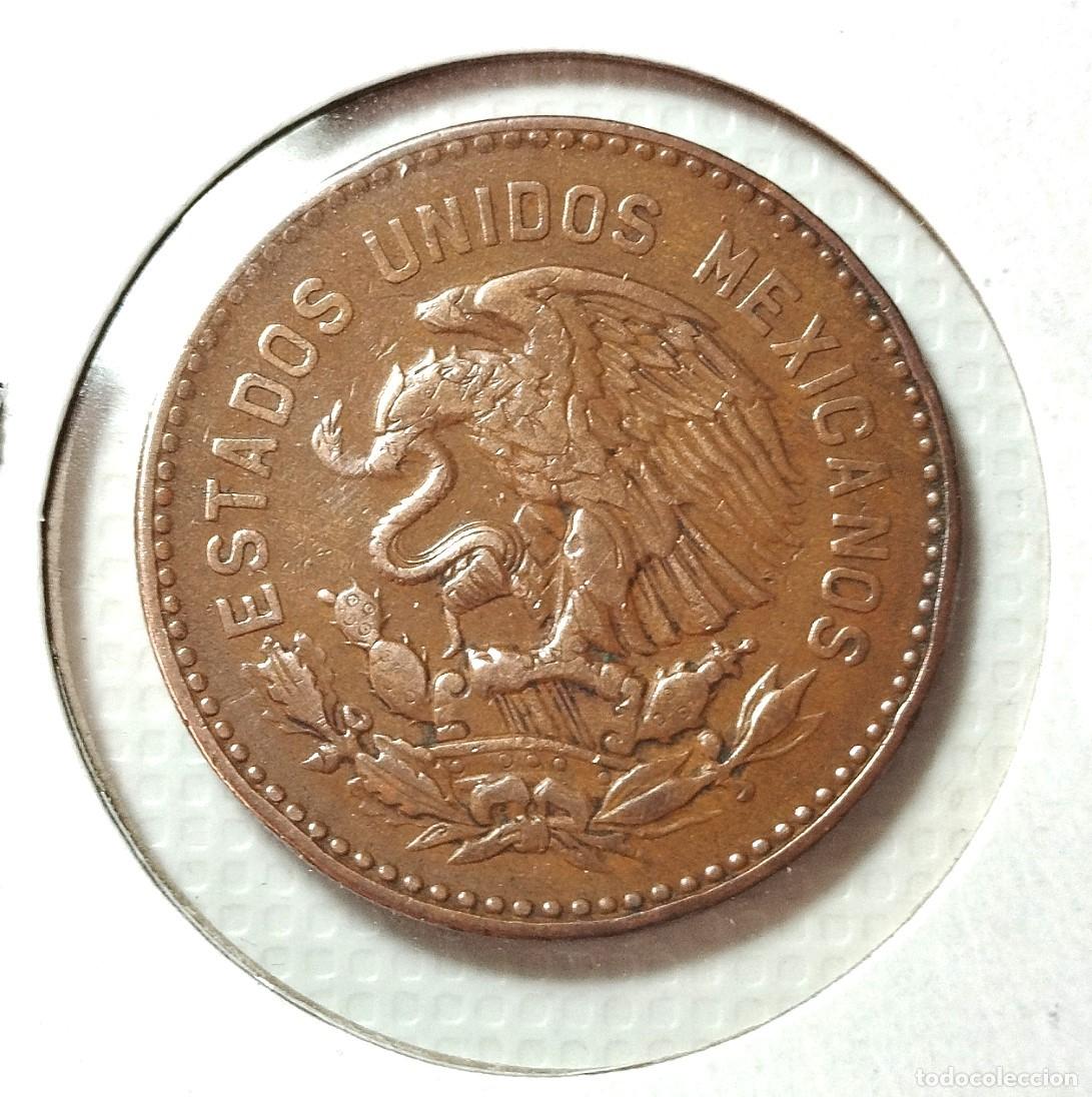 Material numism&aacute;tico: AMERICA . MEXICO . 50 CENTAVOS 1956 . EXCELENTE - Foto 2