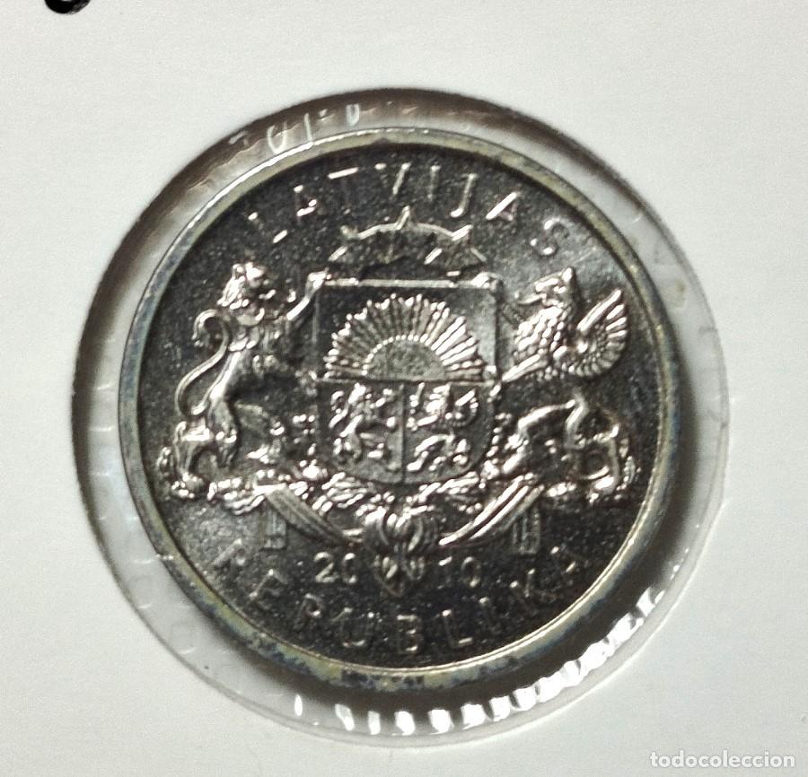 Material numism&aacute;tico: EUROPA . LETONIA . 1 LATS 2010 . SIN CIRCULAR - Foto 1