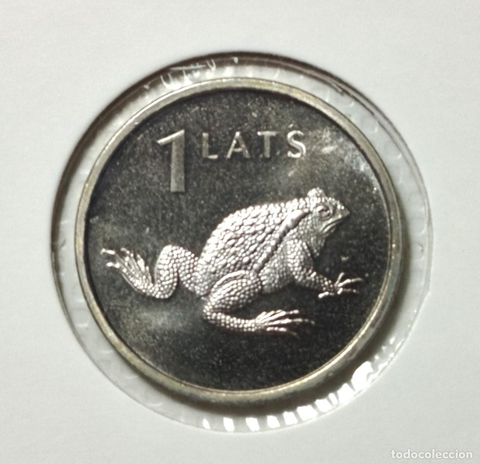 Material numism&aacute;tico: EUROPA . LETONIA . 1 LATS 2010 . SIN CIRCULAR - Foto 2