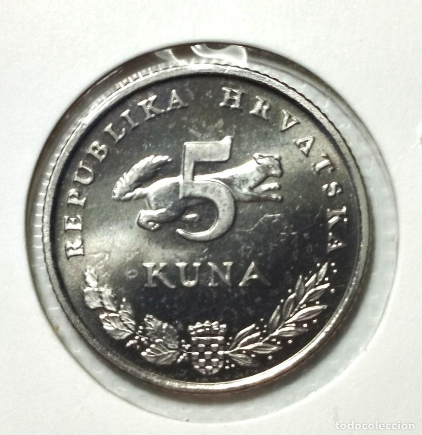 Material numism&aacute;tico: EUROPA . CROACIA . 5 KUNA 2008 . SIN CIRCULAR . PROOF - Foto 2