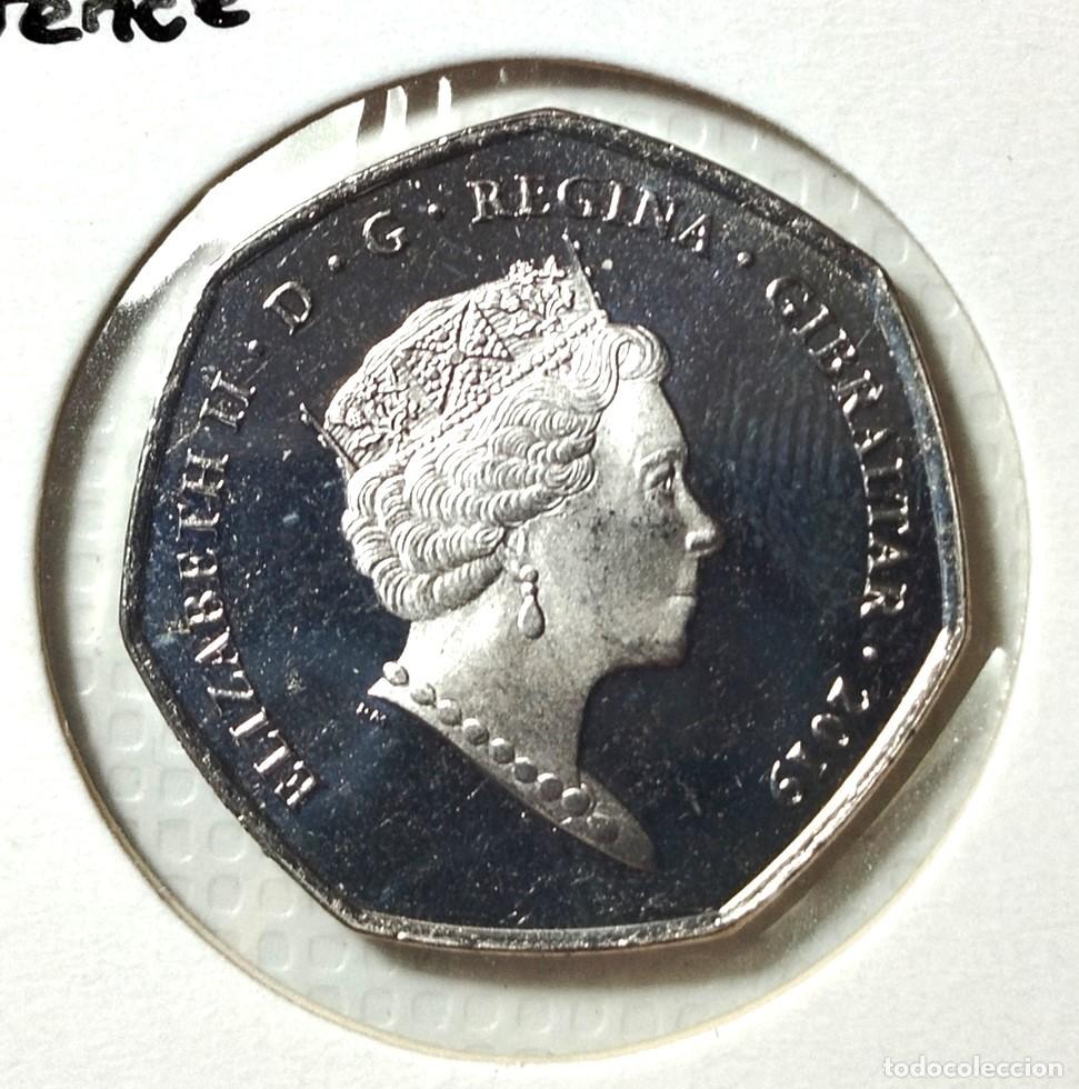 Material numism&aacute;tico: EUROPA . GIBRALTAR - 50 PENCE 2019 . SIN CIRCULAR . PROOF - Foto 1