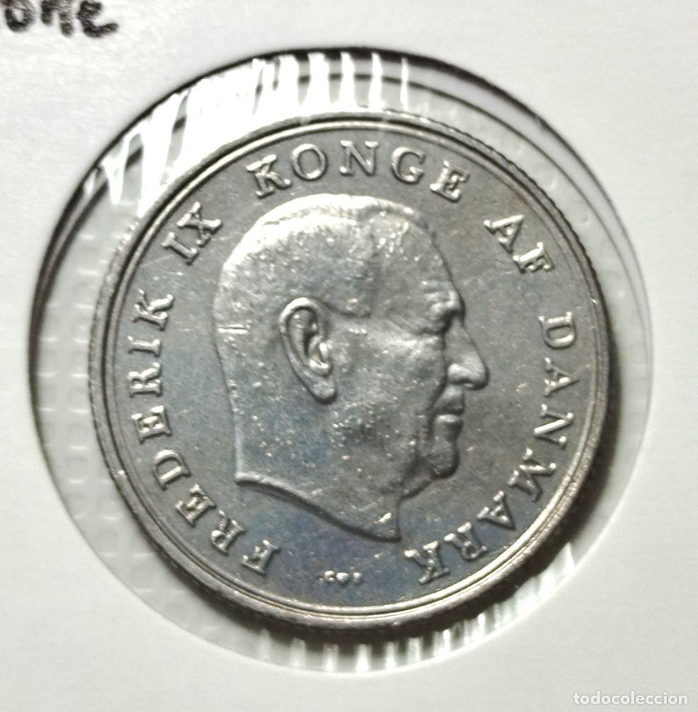 Material numism&aacute;tico: EUROPA . DINAMARCA . FREDERIC IX . 1 KRONE 1963 . EXCELENTE - Foto 1