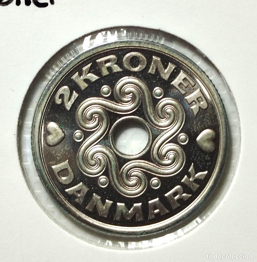Material numism&aacute;tico: EUROPA . DINAMARCA . 2 KRONER 2004 . SIN CIRCULAR . PROOF - Foto 1