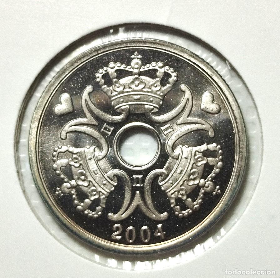 Material numism&aacute;tico: EUROPA . DINAMARCA . 2 KRONER 2004 . SIN CIRCULAR . PROOF - Foto 2