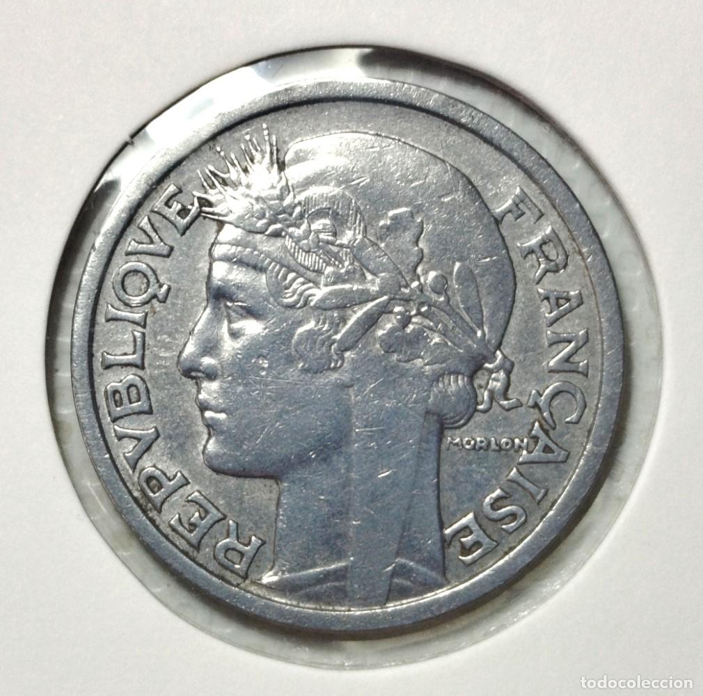 Material numism&aacute;tico: EUROPOA . FRANCIA . 2 FRANCS 1946 - Foto 1
