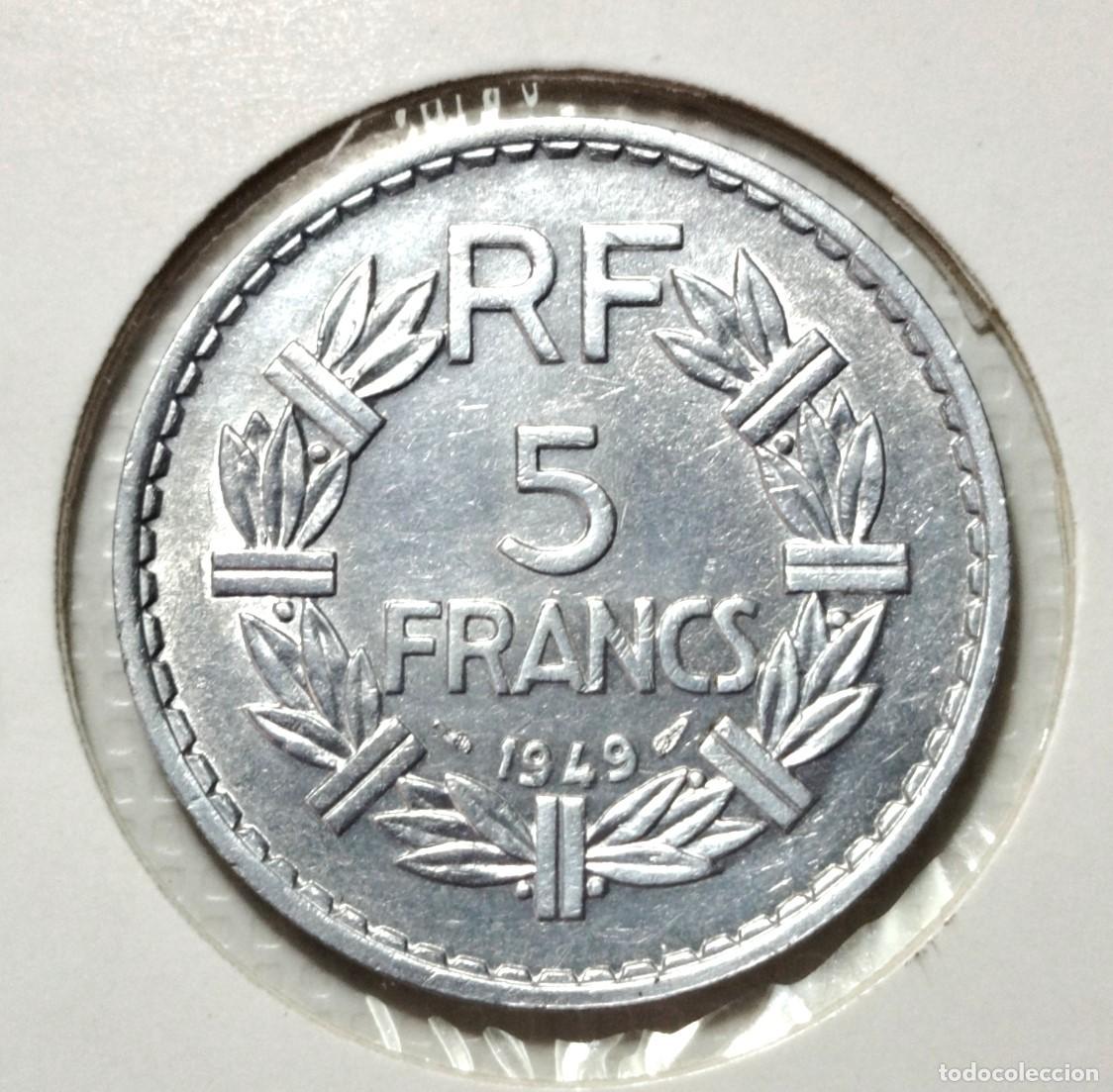 Material numism&aacute;tico: EUROPA . FRANCIA . 2 FRANCS 1949 . EXCELENTE - Foto 2