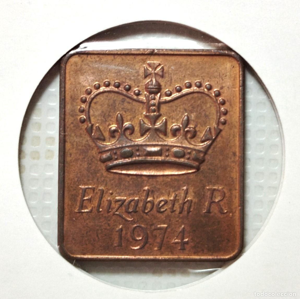 Material numism&aacute;tico: MONEDA . MEDALLA.TOKEN . INGLATERRA . 1974 , ROYAL MINT - Foto 1