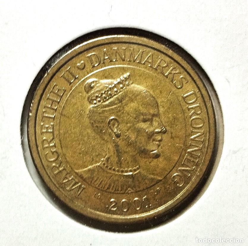 Material numism&aacute;tico: EUROPA . DINAMARCA . 10 KRONER 2001 . EXCELENTE - Foto 1