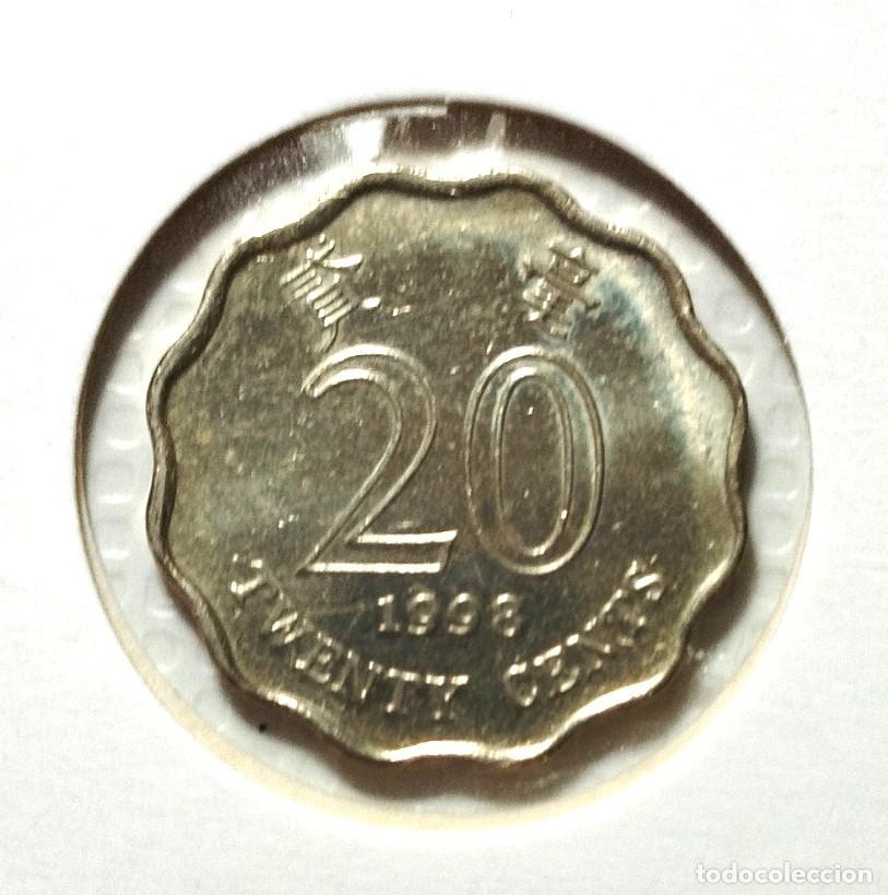Material numism&aacute;tico: ASIA . HONG-KONG - 25 CENTIMES 1998 . SIN CIRCULAR - Foto 2