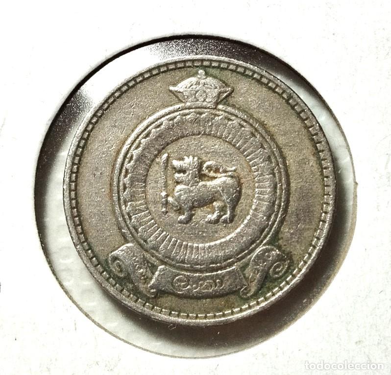 Material numism&aacute;tico: ASIA. SRI-LANKA . CEYLAN . 50 CENTIMES 1975 - Foto 1