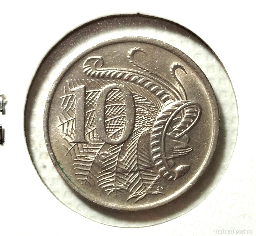 Material numism&aacute;tico: OCEANIA . AUSTRALIA . 10 CENTIMES 1979 . EXCELENTE - Foto 2