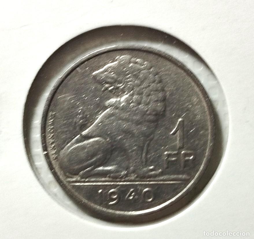 Material numism&aacute;tico: EUROPA . BELGUCA . 1 FRANC 1940 - Foto 1