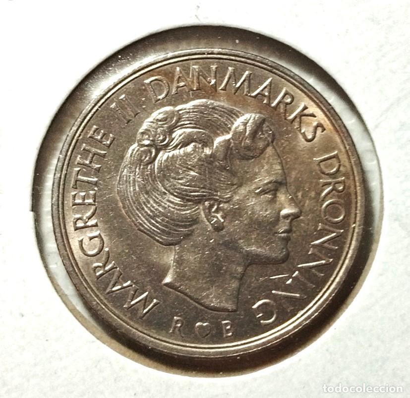 Material numism&aacute;tico: EUROPA . DINAMARCA . 1 KRONE 1984 . EXCELENTE - Foto 1