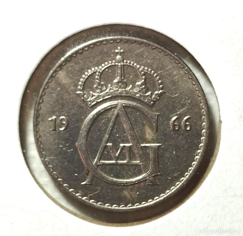 Material numism&aacute;tico: EUROPA . SUECIA . 50 ORE 1966 . EXCELENTE - Foto 1