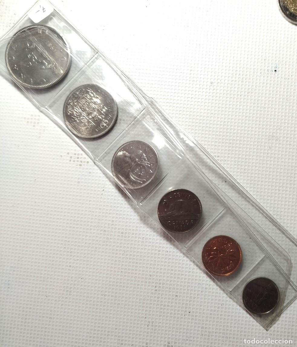 Material numism&aacute;tico: AMERICA . CANAD&Aacute; . TIRA DE 1 CENTIMO A 1 DOLLAR 1982 . SIN CIRCULAR - Foto 2