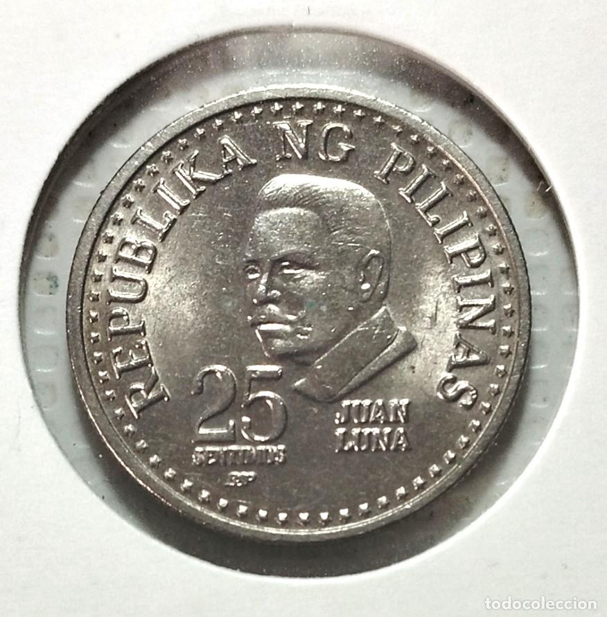 Material numism&aacute;tico: ASIA . ISLAS FILIPINAS . 25 CENTIMOS 1982 . EXCELENTE - Foto 1