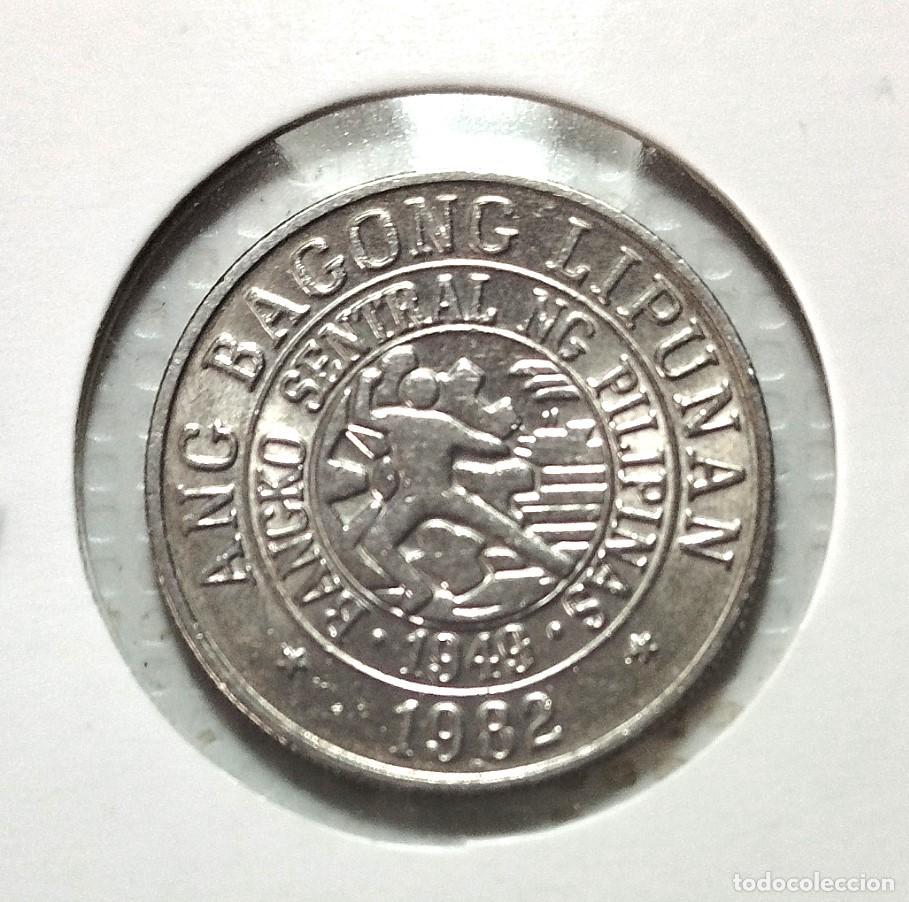 Material numism&aacute;tico: ASIA . ISLAS FILIPINAS . 25 CENTIMOS 1982 . EXCELENTE - Foto 2