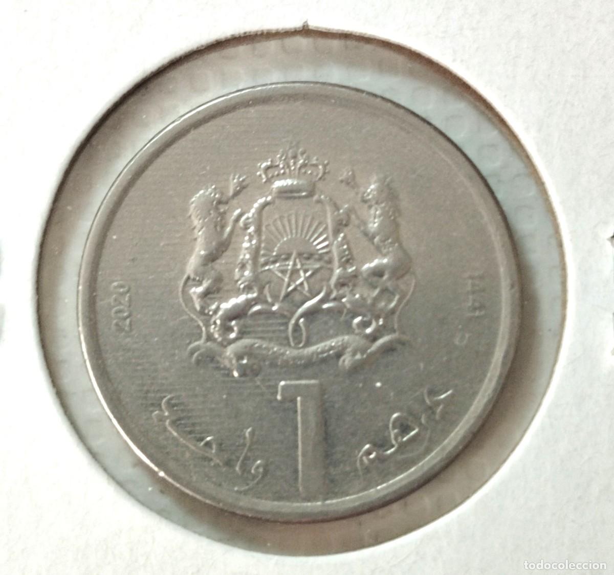 Material numism&aacute;tico: AFRICA . MARRUECOS . 1 DIRHAM 2020 . EXCELENTE - Foto 2