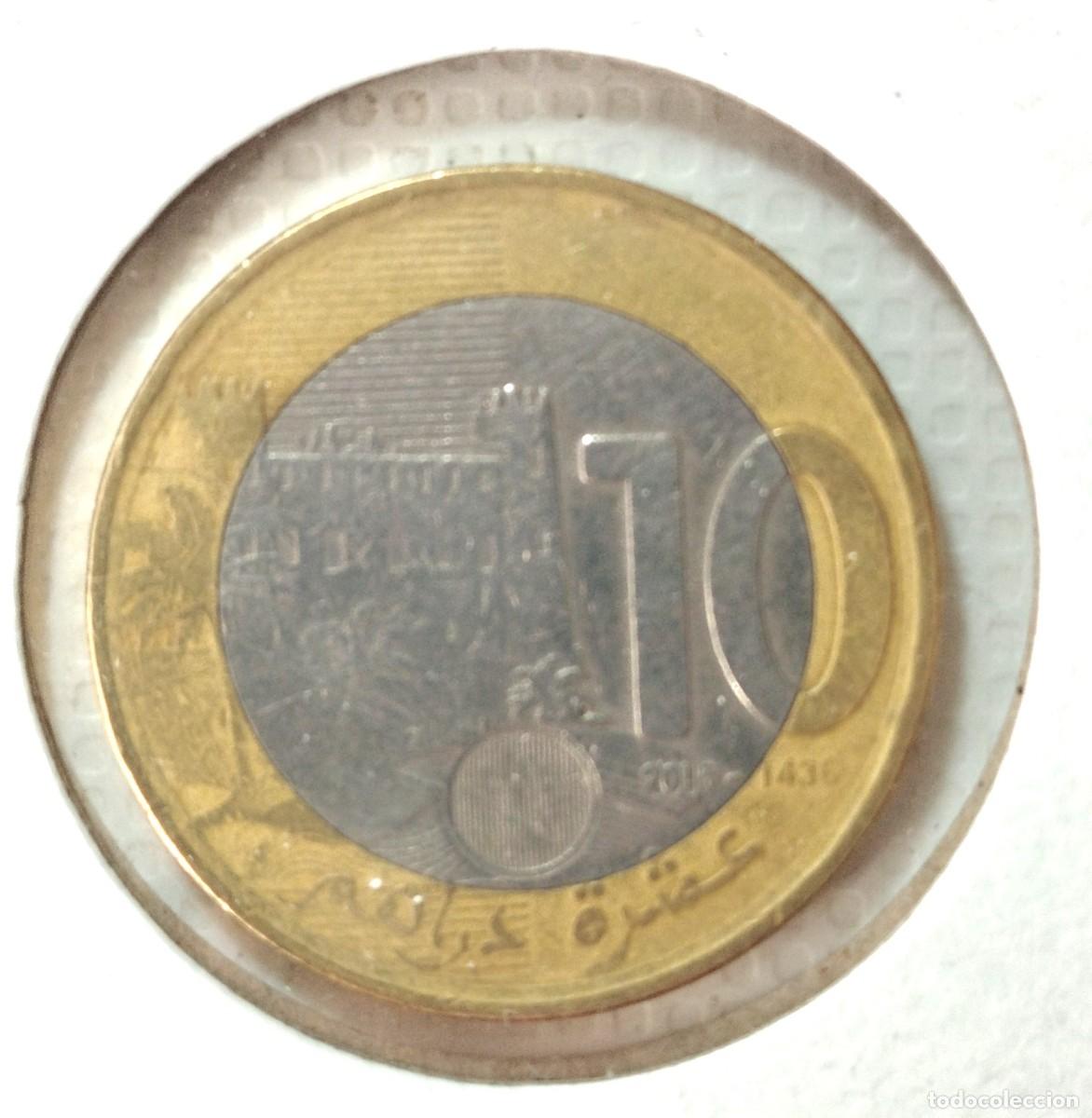 Material numism&aacute;tico: AFRICA . MARRUECOS . 10 DIRHAM 2015 - Foto 2