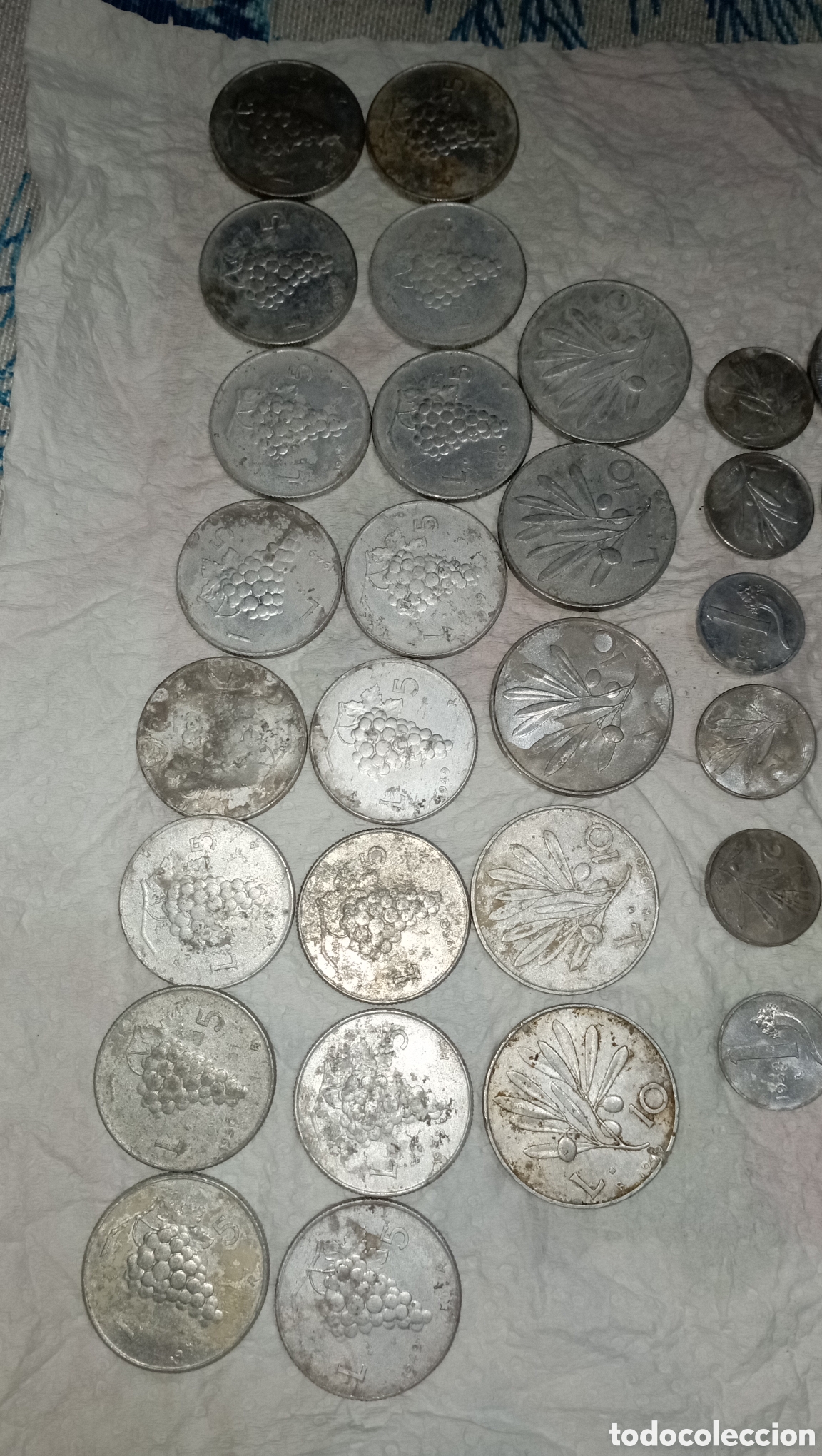 Material numism&aacute;tico: Monete italiane italma - Foto 3