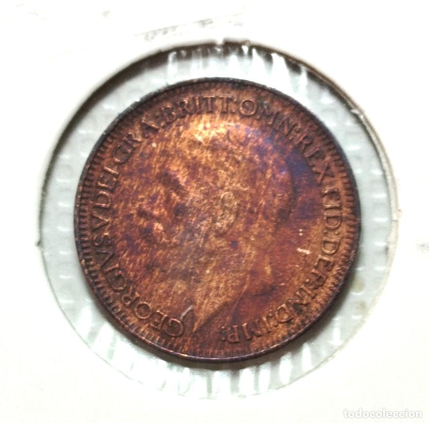 Material numism&aacute;tico: EUROPA . INGLATERRA . GEORGIUS V . FARTHING 1936 - Foto 1