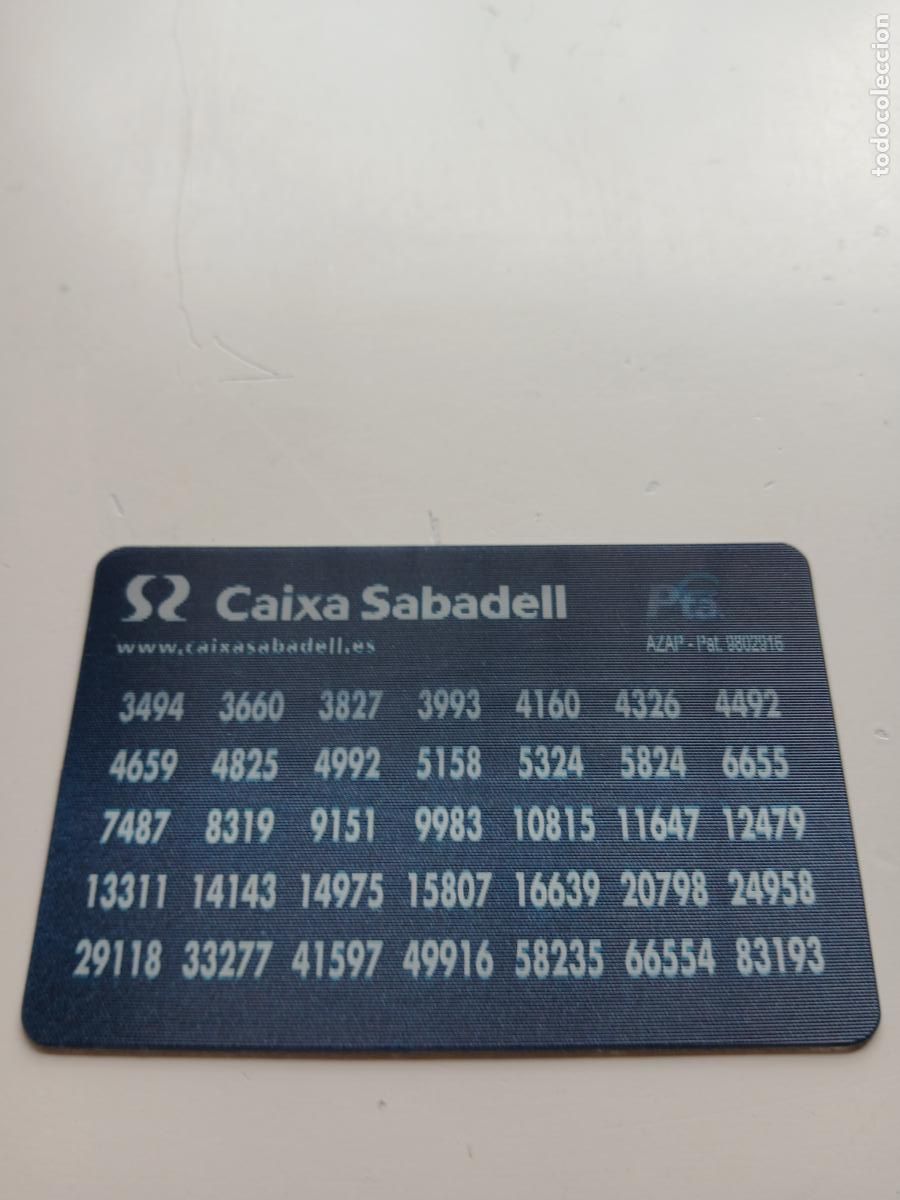 Material numism&aacute;tico: CONVERSOR EUROS PESETAS CAIXA SABADELL EFECTO 3D - Foto 2