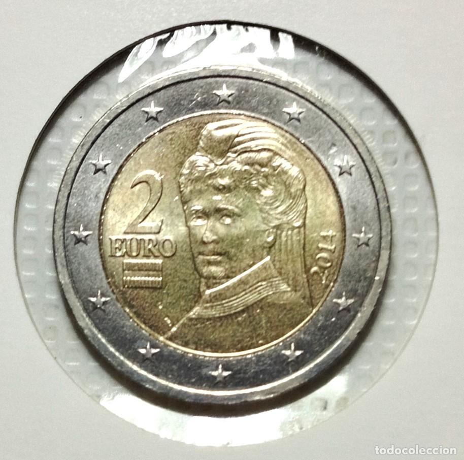 Material numism&aacute;tico: EUROPA . AUSTRIA . 2 EUROS 2014 . SIN CIRCULAR - Foto 1