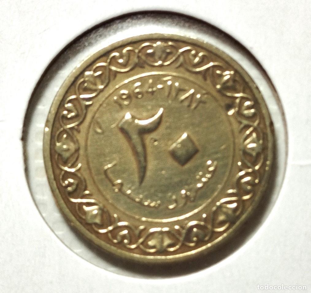 Material numism&aacute;tico: AFRICA , ARGELIA . 20 CENTIMES 1964 . EXCELENTE - Foto 2