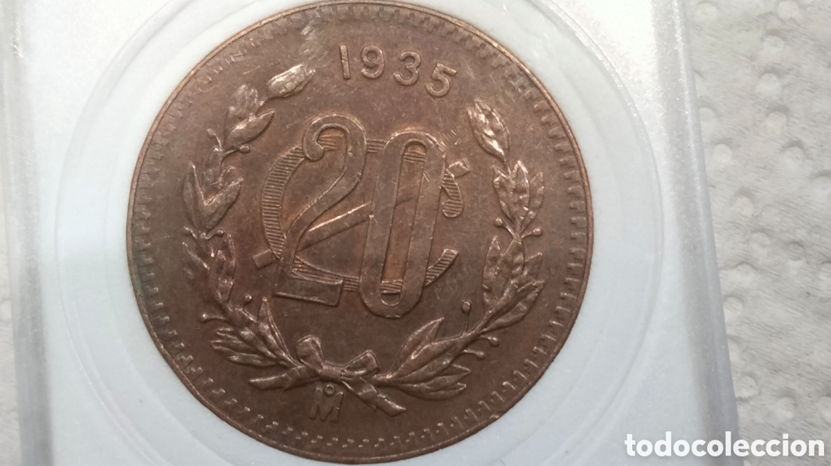 Material numism&aacute;tico: Moneda antigua de M&eacute;xico - Foto 2