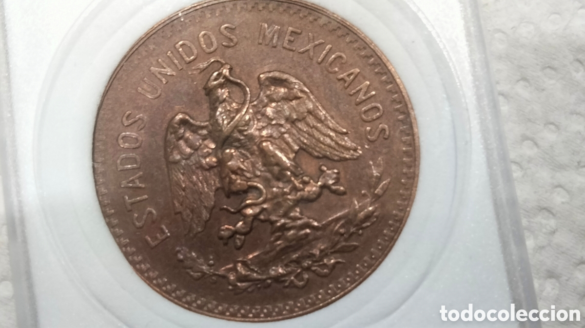 Material numism&aacute;tico: Moneda antigua de M&eacute;xico - Foto 1