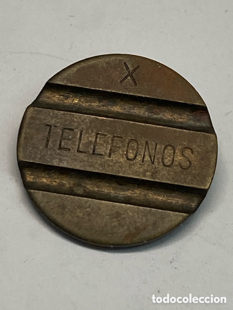 Material numism&aacute;tico: Ficha telef&oacute;nica L67 - Foto 1
