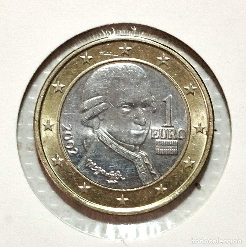 Material numism&aacute;tico: EUROPA . AUSTRIA . 1 EURO 2002 .SIN CIRCULAR - Foto 1