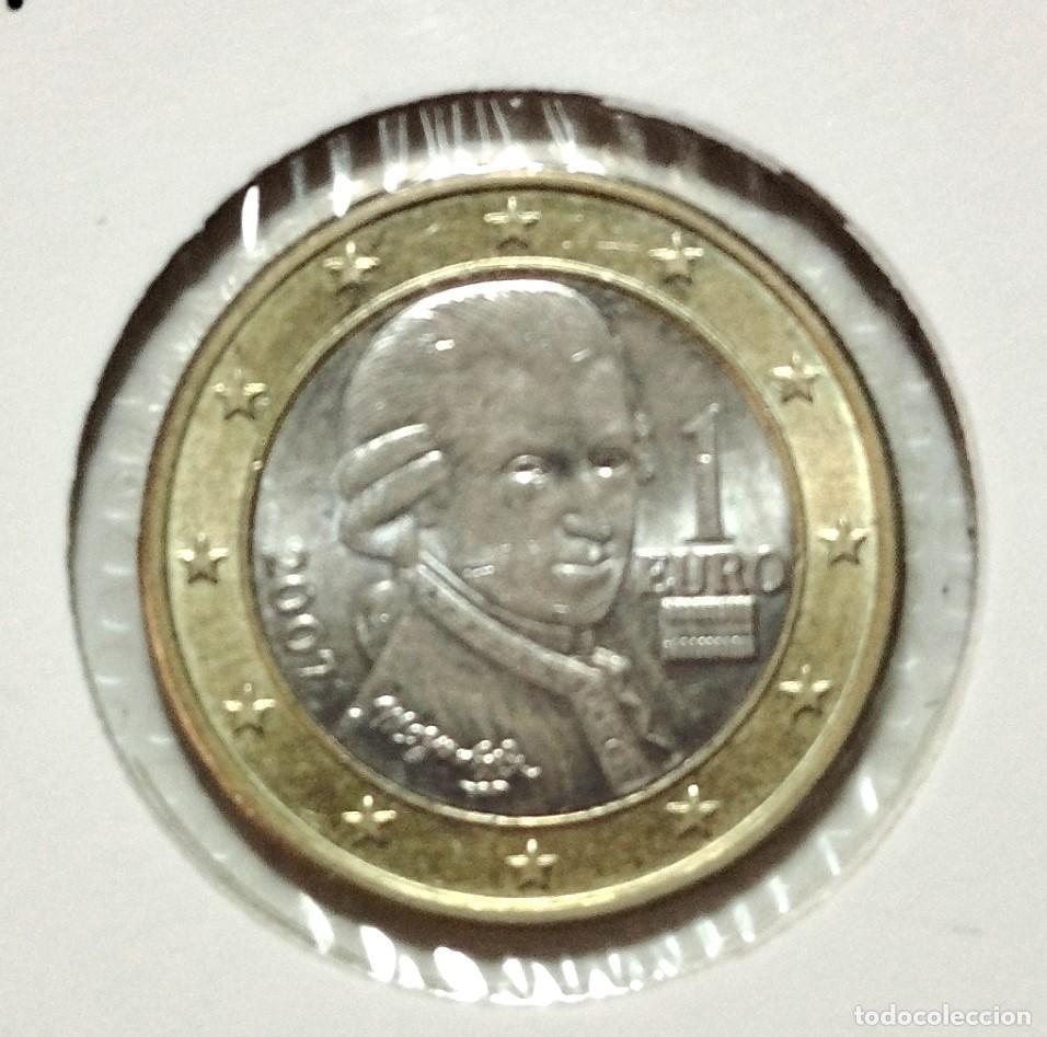 Material numism&aacute;tico: EUROPA . AUSTRIA. 1 EURO 2007 . SIN CIRCULAR - Foto 1