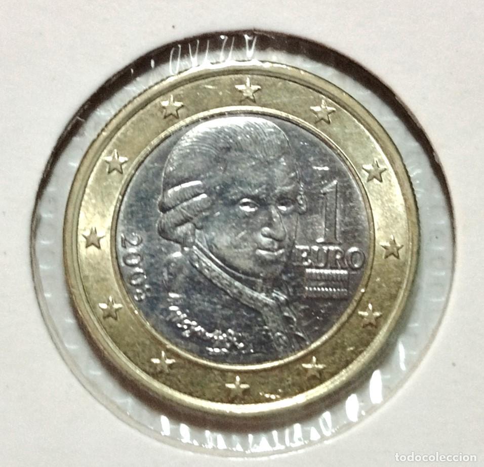 Material numism&aacute;tico: EUROPA . AUSTRIA. 1 EURO 2008 . SIN CIRCULAR - Foto 1