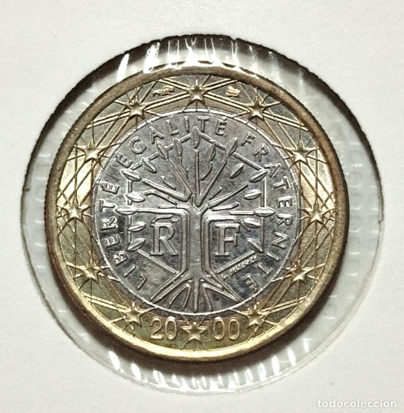 Material numism&aacute;tico: EUROPA . FRANCIA . 1 EURO 2000 . SIN CIRCULAR - Foto 1