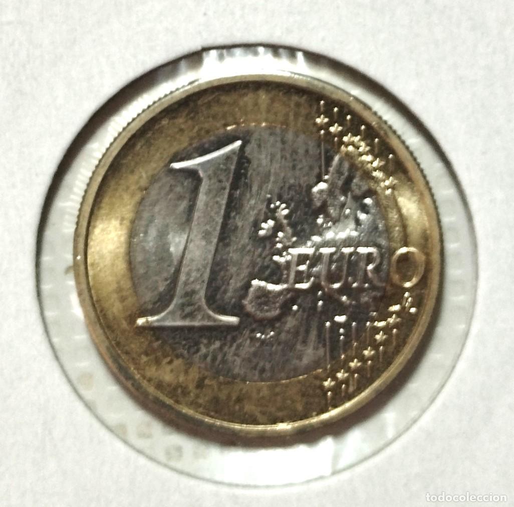 Material numism&aacute;tico: EUROPA . LETONIA . 1 EURO 2014 . SIN CIRCULAR - Foto 2