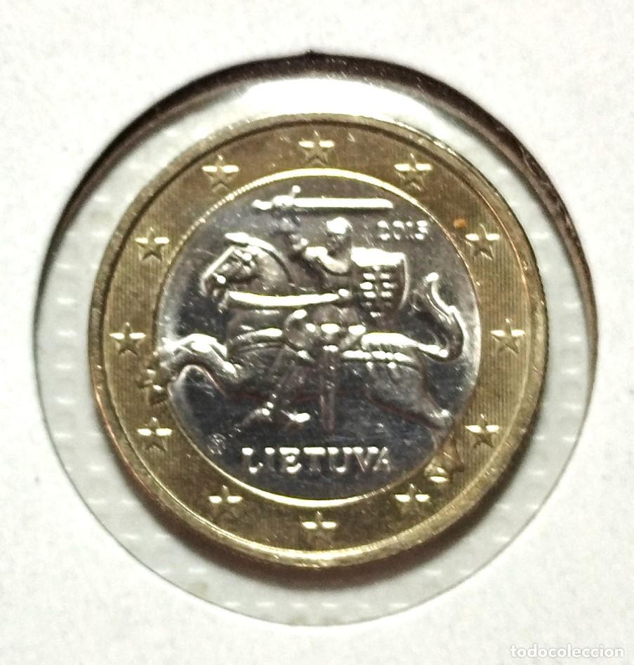 Material numism&aacute;tico: EUROPA . LITUANIA . 1 EURO 2015 . SIN CIRCULAR - Foto 1