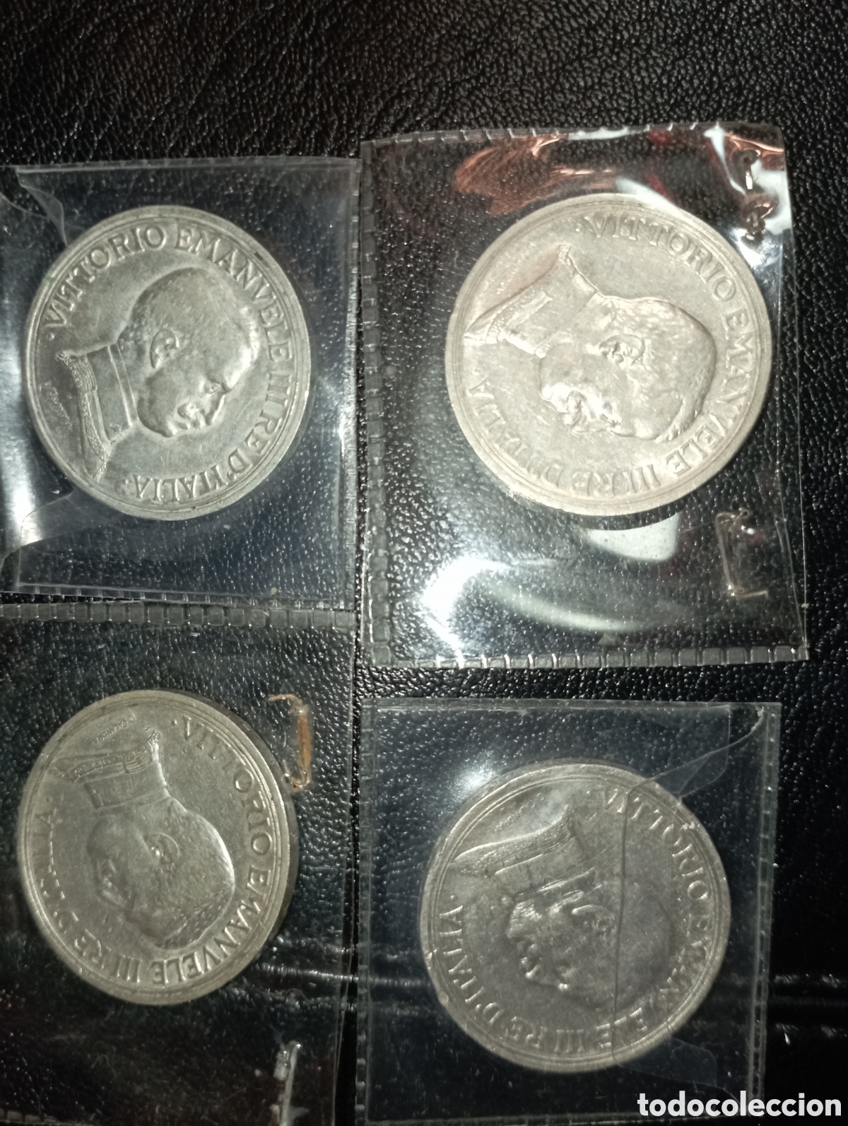 Material numism&aacute;tico: Monete italiane vittorio Emanuele. - Foto 4