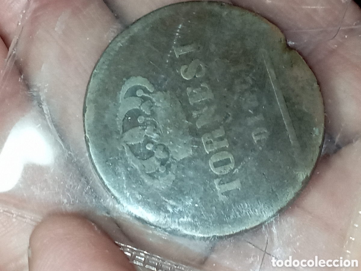 Material numism&aacute;tico: Dieci tornesi regno delle due sicilie - Foto 3