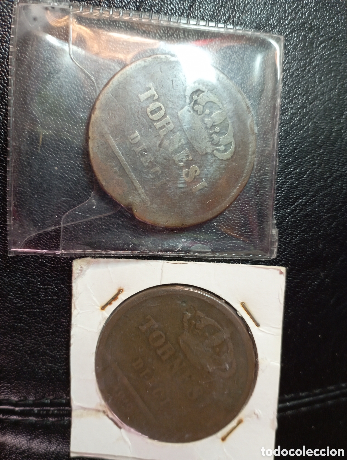 Material numism&aacute;tico: Dieci tornesi regno delle due sicilie - Foto 1