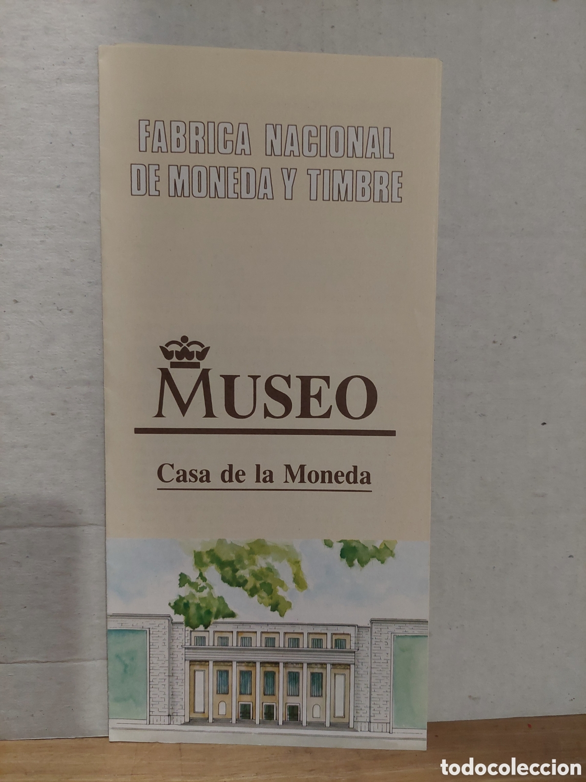 Material numism&aacute;tico: DIPTICO MUSEO FABRICA DE MONEDA Y TIMBRE MADRID - Foto 1